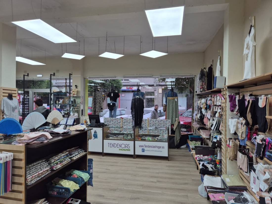Interior de la tienda