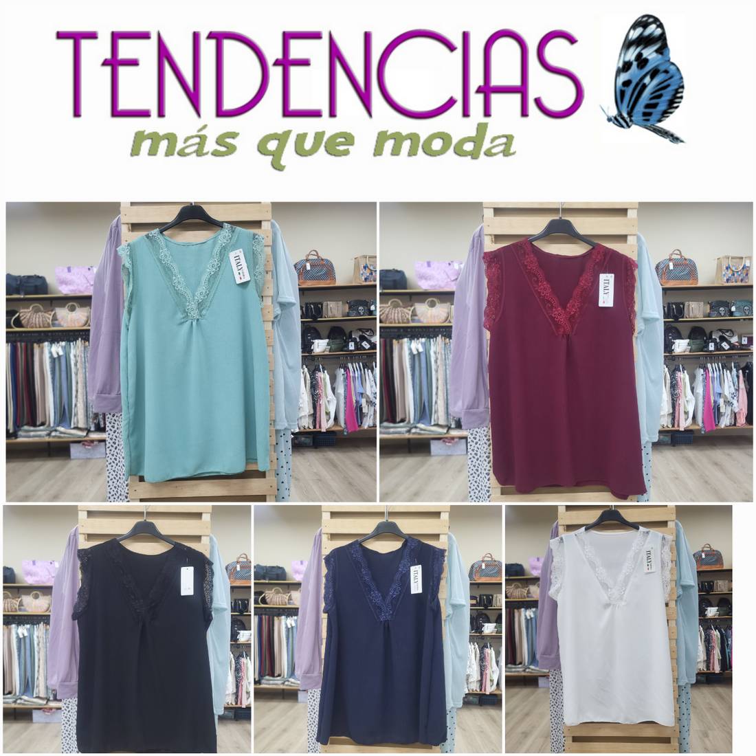 Blusas de Encaje